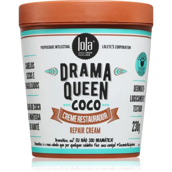 Lola Cosmetics Lola Cosmetics Drama Queen hranilna maska za lase 230 g