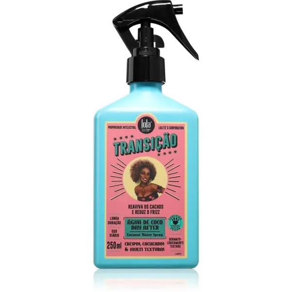 Lola Cosmetics Lola Cosmetics Transição vlažilno pršilo za kodraste lase 250 ml