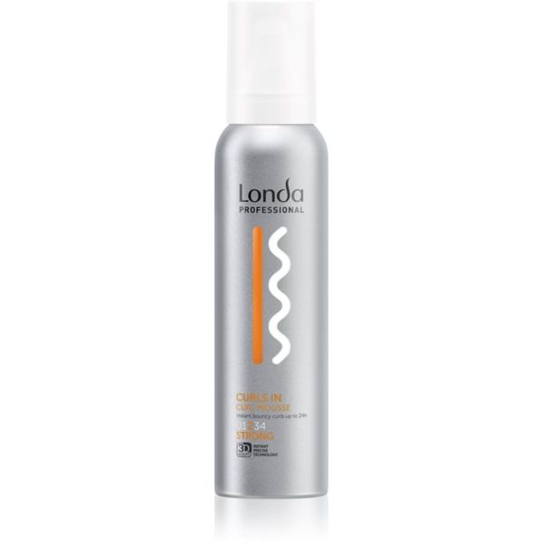 Londa Professional Londa Professional Curls In Curl Mousse penasti utrjevalec za lase za skodrane lase 200 ml