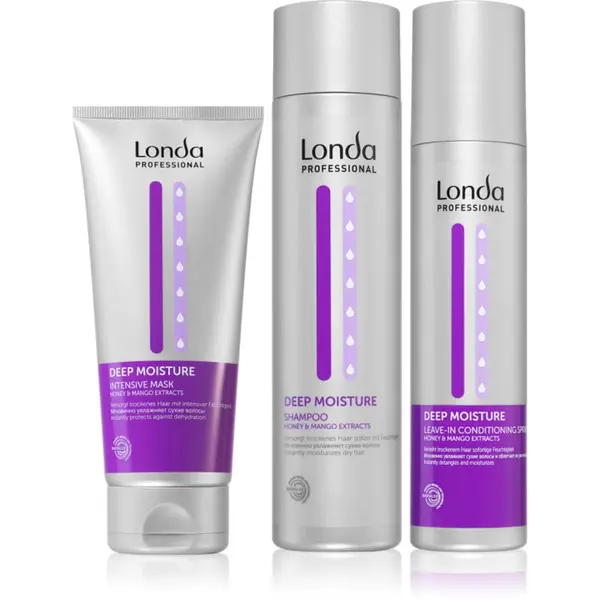 Londa Professional Londa Professional Deep Moisture Set set za suhe lase 3 kos