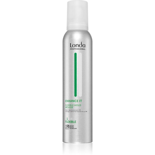 Londa Professional Londa Professional Enhance it Flexible Hold Mousse pena za lase za volumen 200 ml