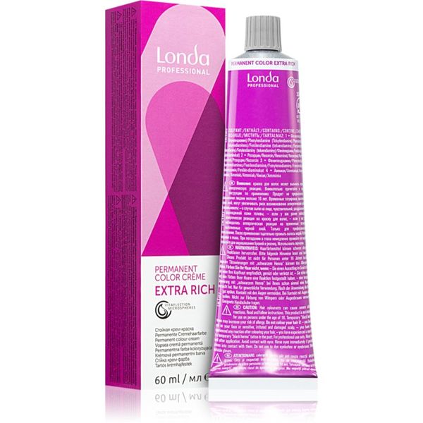 Londa Professional Londa Professional Permanent Color Extra Rich permanentna barva za lase 10/1 Lightest Blond Ash 60 ml