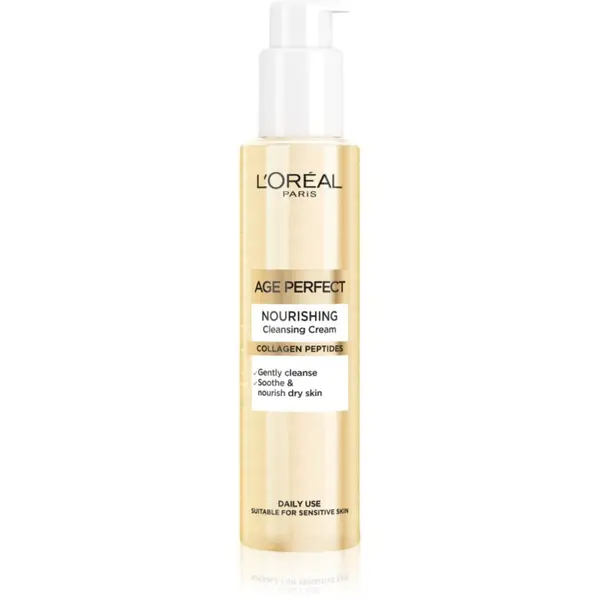 L’Oréal Paris L’Oréal Paris Age Perfect Collagen Expert hranilna čistilna krema za obraz 150 ml