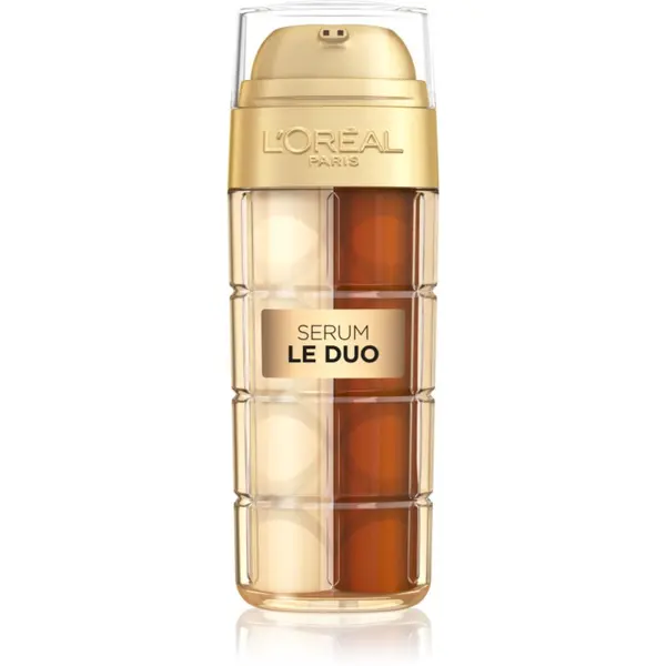 L’Oréal Paris L’Oréal Paris Age Perfect Le Duo Serum dvofazni pomlajevalni serum za posvetlitev in zgladitev kože 30 ml