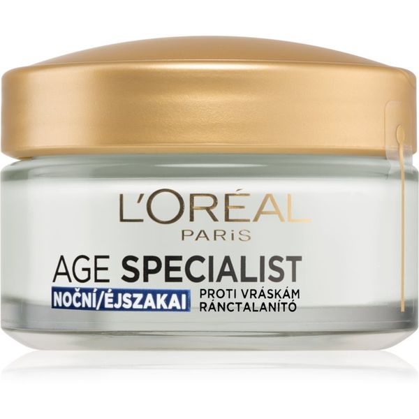 L’Oréal Paris L’Oréal Paris Age Specialist 55+ obnovitvena nočna krema proti gubam 55+ 50 ml