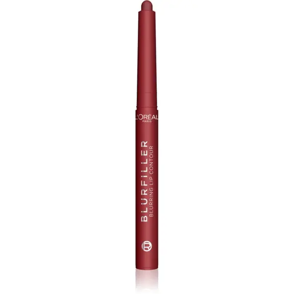 L’Oréal Paris L’Oréal Paris Blurfiller Lip Contour kremasti svinčnik za ustnice odtenek 530 Bordeau Bisou 1 g