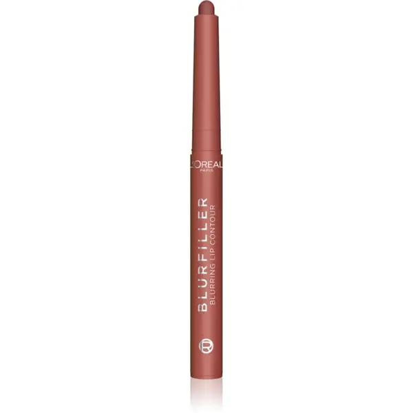 L’Oréal Paris L’Oréal Paris Blurfiller Lip Contour kremasti svinčnik za ustnice odtenek 535 Brown Caramel 1 g