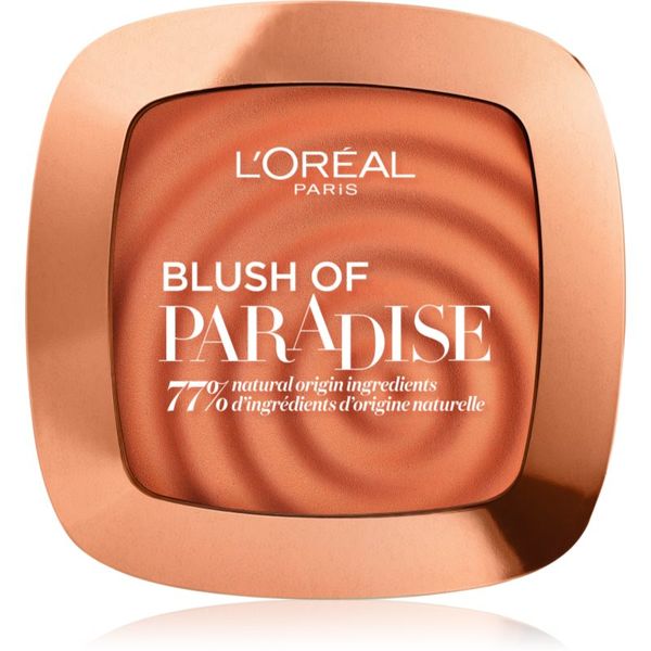 L’Oréal Paris L’Oréal Paris Blush Of Paradise rdečilo odtenek 01 Peach Addict 9 g