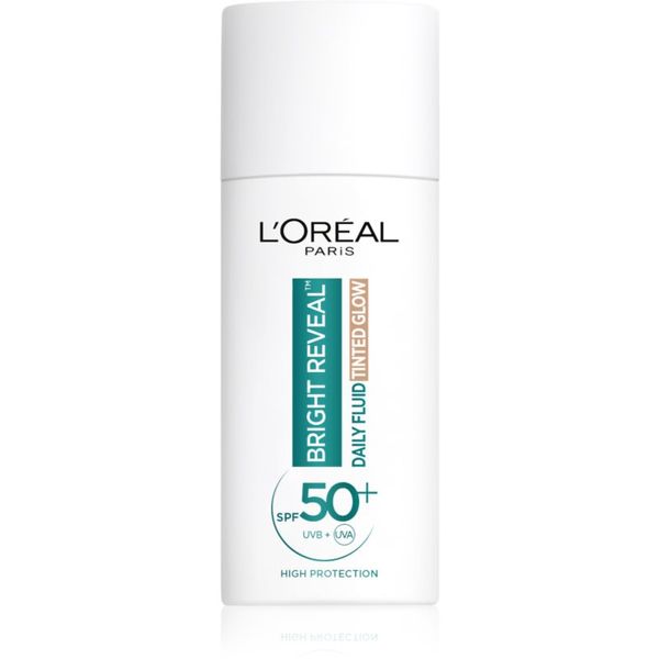 L’Oréal Paris L’Oréal Paris Bright Reveal posvetlitveni tonirani fluid proti temnim madežem SPF 50+ 50 ml