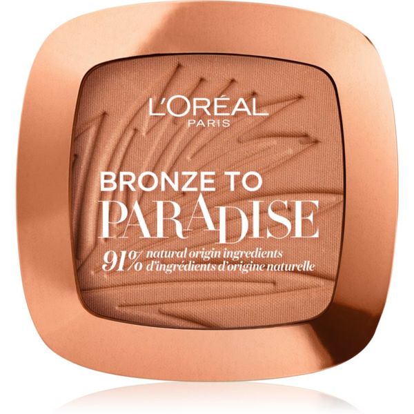 L’Oréal Paris L’Oréal Paris Bronze To Paradise bronzer odtenek 02 Baby One More Tan 9 g
