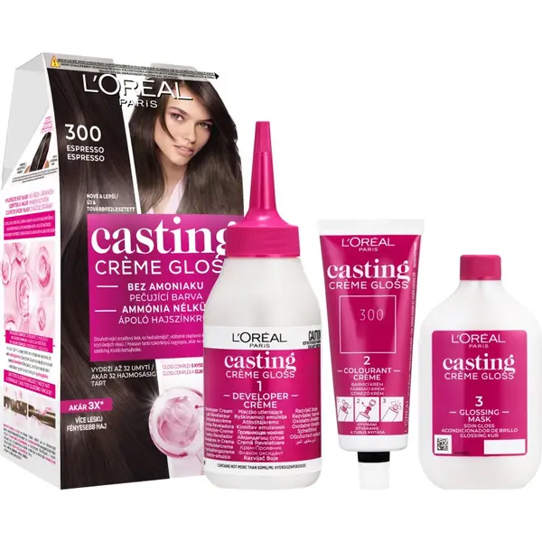L’Oréal Paris L’Oréal Paris Casting Creme Gloss barva za lase odtenek 300 Espresso 1 kos