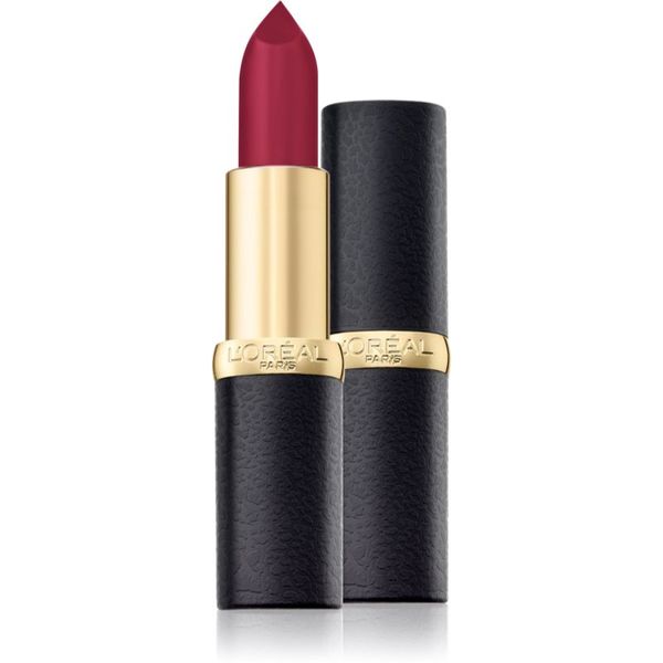 L’Oréal Paris L’Oréal Paris Color Riche Matte vlažilna šminka z mat učinkom odtenek 349 Paris Cherry 3.6 g