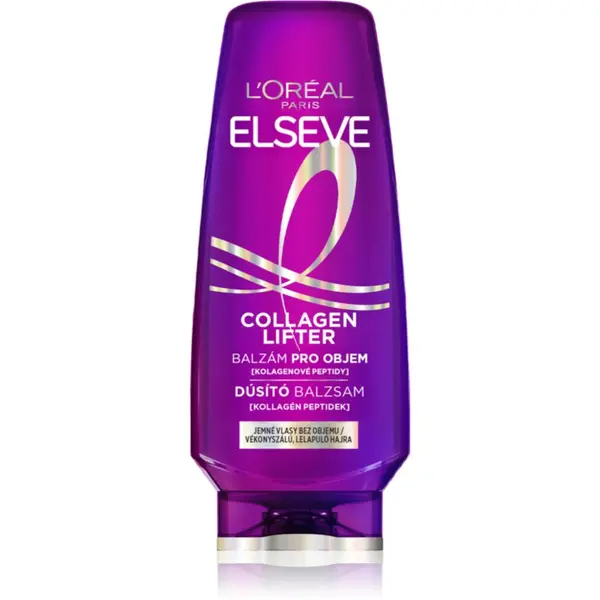 L’Oréal Paris L’Oréal Paris Elseve Collagen Lifter balzam za lase za povečanje volumna 300 ml
