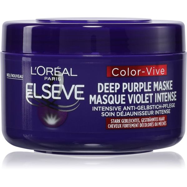 L’Oréal Paris L’Oréal Paris Elseve Color-Vive Purple negovalna maska za nevtralizacijo rumenih odtenkov 250 ml