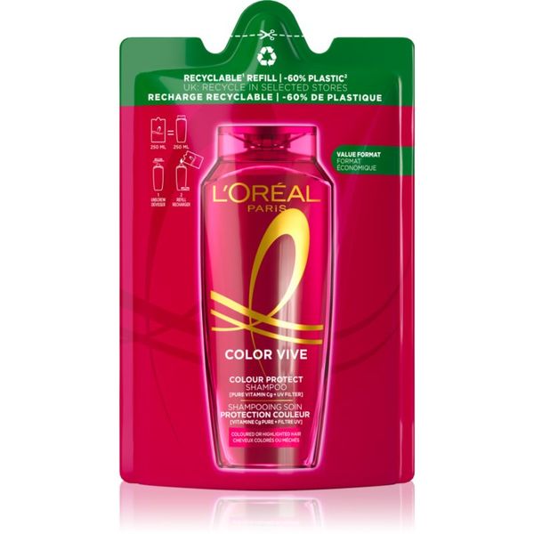 L’Oréal Paris L’Oréal Paris Elseve Color-Vive šampon nadomestno polnilo 250 ml