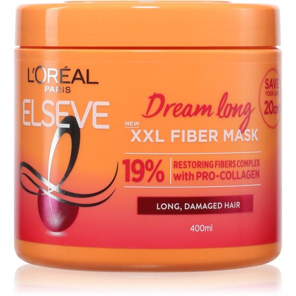 L’Oréal Paris L’Oréal Paris Elseve Dream Long regeneracijska maska za lase za šibke, obremenjene lase 400 ml