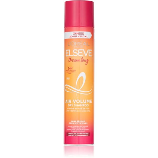 L’Oréal Paris L’Oréal Paris Elseve Dream Long suhi šampon za volumen las, ki ne pušča belih sledi 200 ml