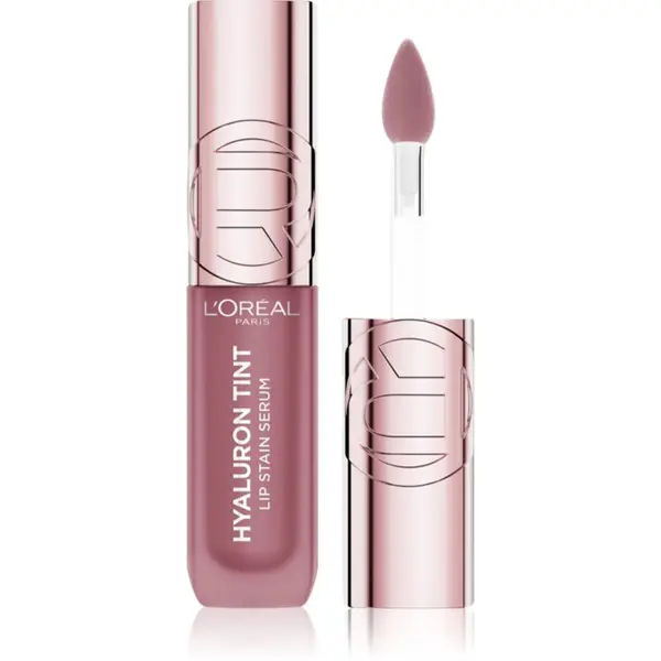 L’Oréal Paris L’Oréal Paris Hyaluron Tint Lip Stain Serum tekoča šminka z vlažilnim učinkom odtenek 217 Smoky Mauve 5 ml