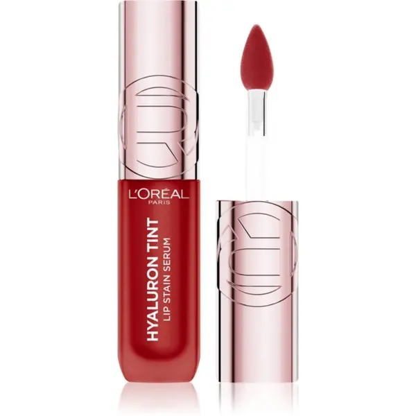 L’Oréal Paris L’Oréal Paris Hyaluron Tint Lip Stain Serum tekoča šminka z vlažilnim učinkom odtenek 420 Le Rouge Paris 5 ml