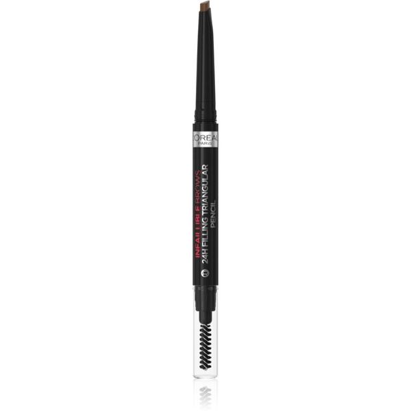 L’Oréal Paris L’Oréal Paris Infaillible 24h Filling Triangular Pencil natančni svinčnik za obrvi vodoodporna odtenek 05 Light Brunette 1 ml