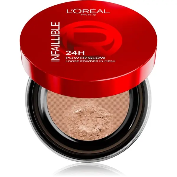 L’Oréal Paris L’Oréal Paris Infaillible 24H Power Glow posvetlitveni puder v prahu odtenek Medium 10 g