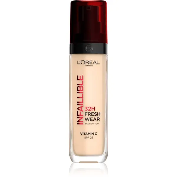 L’Oréal Paris L’Oréal Paris Infaillible 32H Fresh Wear dolgoobstojni tekoči puder odtenek 015 NEUTRAL / NEUTRE 30 ml