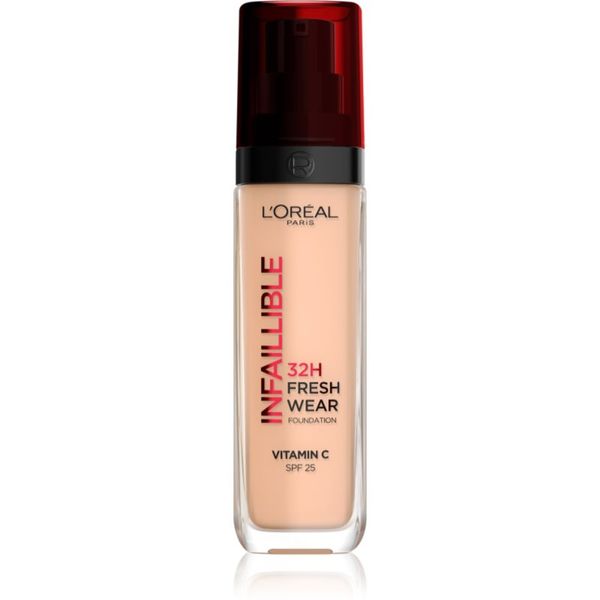 L’Oréal Paris L’Oréal Paris Infaillible 32H Fresh Wear dolgoobstojni tekoči puder odtenek 110 Rose Vanilla 30 ml