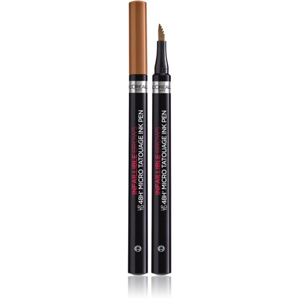 L’Oréal Paris L’Oréal Paris Infaillible Brows dolgoobstojni svinčnik za obrvi odtenek 103 Dark blond 1 g