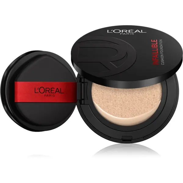 L’Oréal Paris L’Oréal Paris Infaillible Cushion Foundation dolgoobstojni kompaktni puder odtenek N100 11 g
