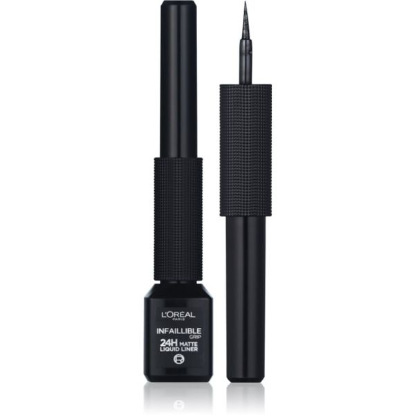 L’Oréal Paris L’Oréal Paris Infaillible Grip 24h tekoče črtalo za oči odtenek 01 Black Signature 3 ml