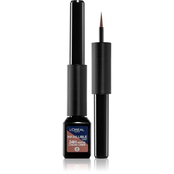 L’Oréal Paris L’Oréal Paris Infaillible Grip 24h tekoče črtalo za oči odtenek 03 Marron Signature 3 ml