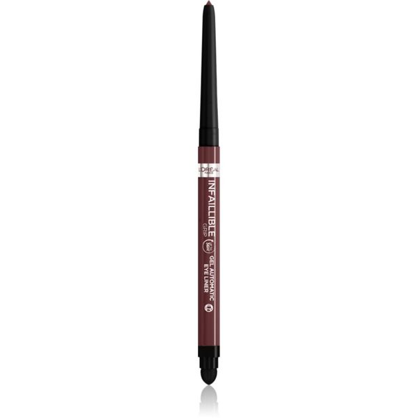 L’Oréal Paris L’Oréal Paris Infaillible Grip 36h Gel Automatic Liner vodoodporni gel svinčnik za oči 13 Velvet Bordeaux 5 g