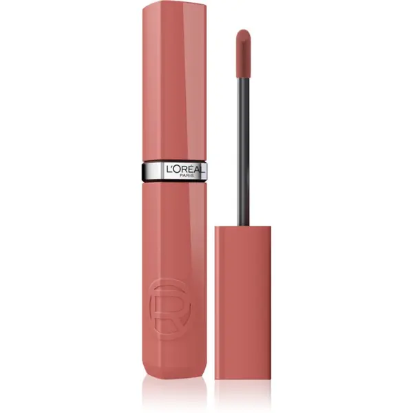 L’Oréal Paris L’Oréal Paris Infaillible Laque Resistance dolgoobstojna tekoča šminka ki dodaja hidracijo in sijaj odtenek 213 Smoked Rose 4.3 ml