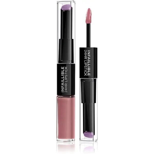 L’Oréal Paris L’Oréal Paris Infallible 24H Dolgoobstojna šminka in sijaj za ustnice 2 v 1 odtenek 213 Toujours Teaberry 5,7 g
