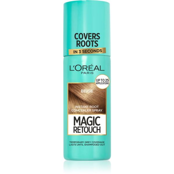 L’Oréal Paris L’Oréal Paris Magic Retouch pršilo za takojšnje prekritje narastka odtenek Beige 75 ml