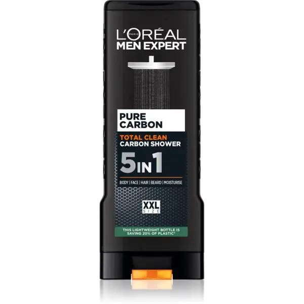 L’Oréal Paris L’Oréal Paris Men Expert Carbon Protect gel za prhanje 5 v 1 400 ml