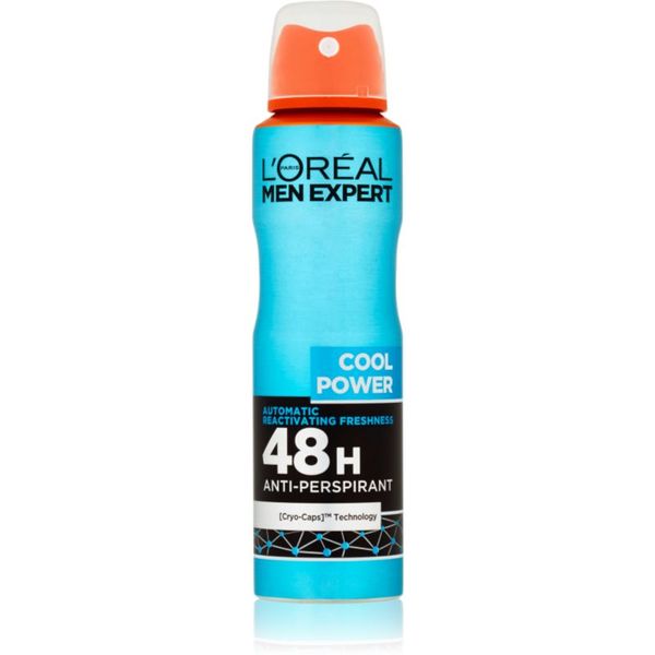 L’Oréal Paris L’Oréal Paris Men Expert Cool Power antiperspirant v pršilu 150 ml