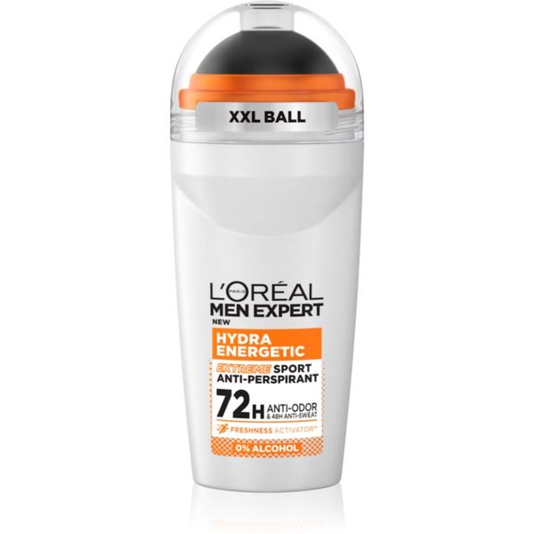 L’Oréal Paris L’Oréal Paris Men Expert Hydra Energetic antiperspirant roll-on proti neprijetnemu vonju in potenju 50 ml