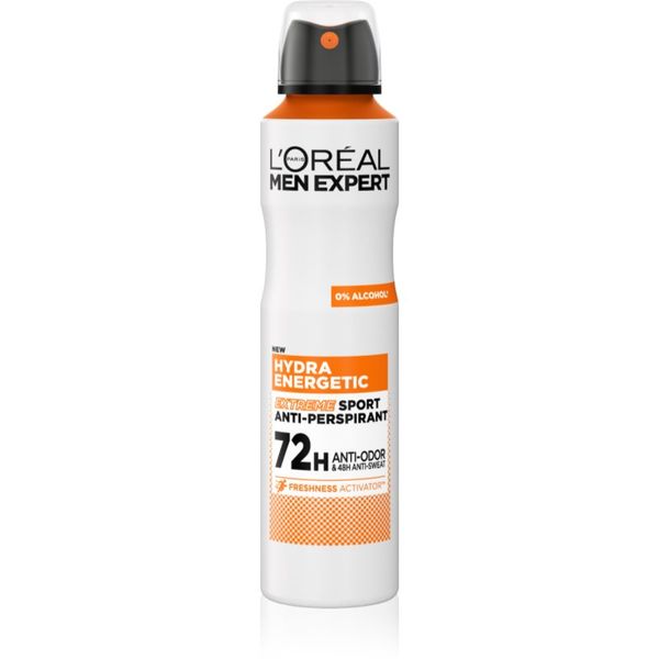 L’Oréal Paris L’Oréal Paris Men Expert Hydra Energetic antiperspirant v pršilu proti neprijetnemu vonju in potenju 150 ml