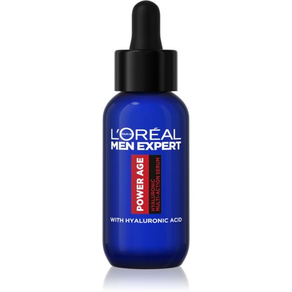 L’Oréal Paris L’Oréal Paris Men Expert Power Age serum s hialuronsko kislino za moške 30 ml