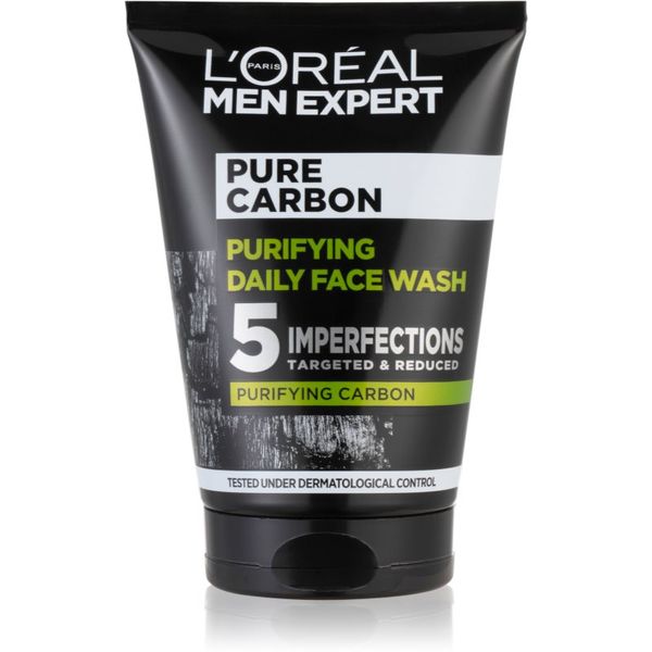 L’Oréal Paris L’Oréal Paris Men Expert Pure Carbon čistilni gel z aktivnim ogljem 100 ml