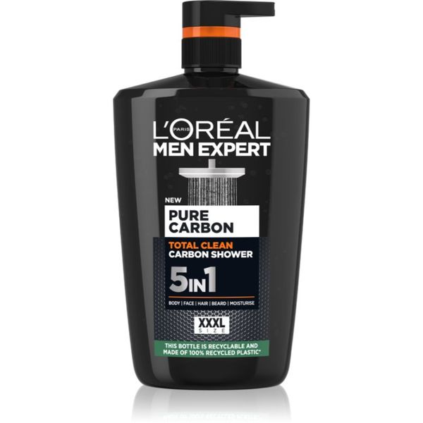 L’Oréal Paris L’Oréal Paris Men Expert Pure Carbon gel za prhanje 5 v 1 1000 ml