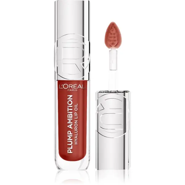 L’Oréal Paris L’Oréal Paris Plump Ambition sijaj za ustnice za večji volumen s hialuronsko kislino odtenek 485 Wine o'clock 5 ml