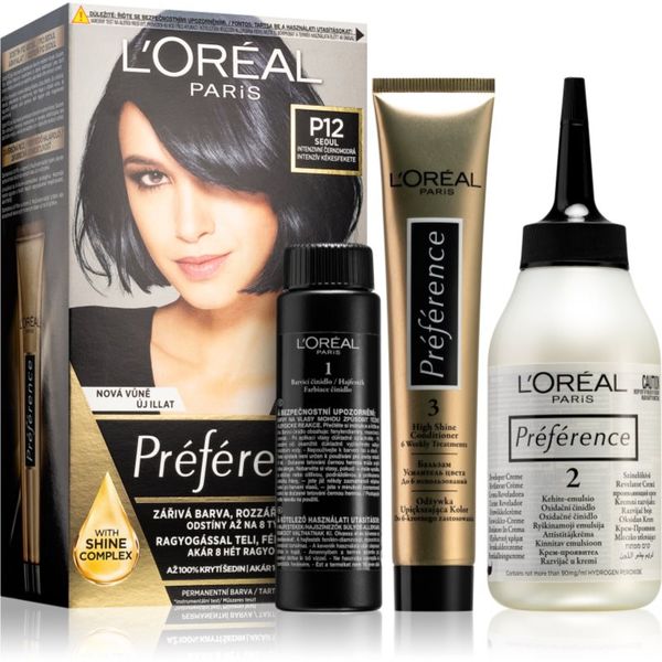 L’Oréal Paris L’Oréal Paris Préférence barva za lase odtenek P12 Seoul