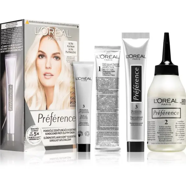 L’Oréal Paris L’Oréal Paris Préférence barva za lase odtenek Ultra Platinum 1 kos