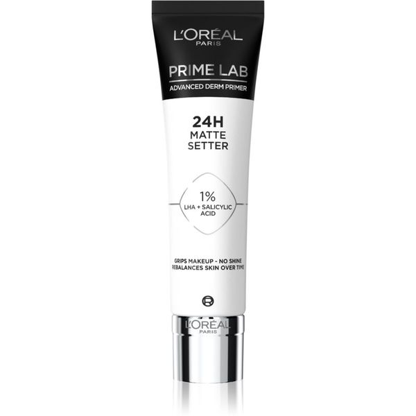 L’Oréal Paris L’Oréal Paris Prime Lab 24H Matte Setter matirajoča podlaga za pod tekoči puder 30 ml