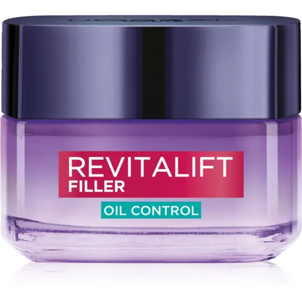 L’Oréal Paris L’Oréal Paris Revitalift Filler Oil Control dnevna krema za obraz za mastno in mešano kožo 50 ml
