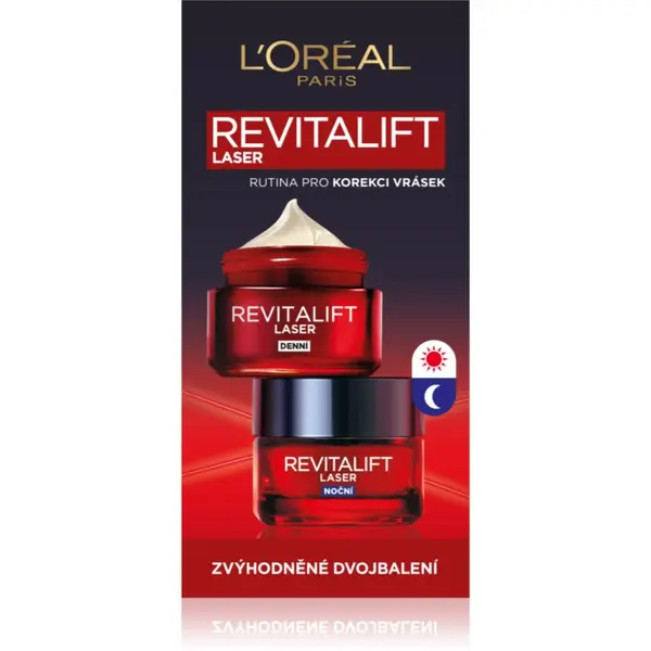 L’Oréal Paris L’Oréal Paris Revitalift Laser dnevna in nočna krema proti staranju kože 2 kos