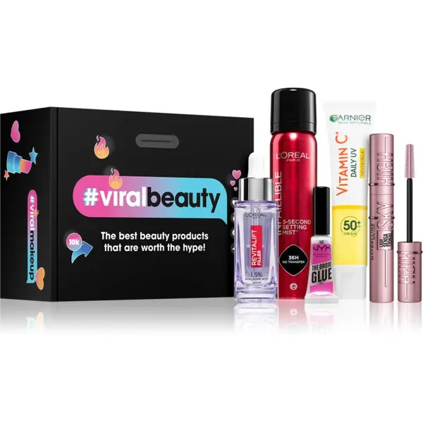 L’Oréal Paris L’Oréal Paris #viralbeauty Box darilni set za ženske