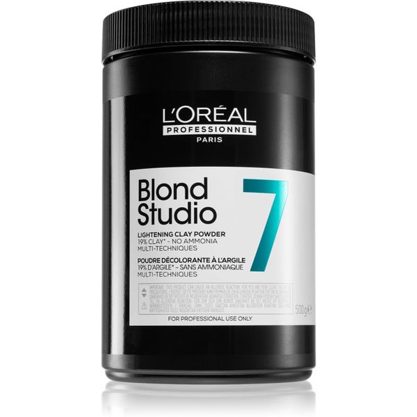 L’Oréal Professionnel L’Oréal Professionnel Blond Studio Lightening Clay Powder posvetlitveni puder brez amoniaka 500 g